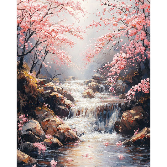 Blütenwind-im-Tal- Malen nach Zahlen