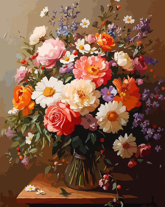 Farbenspiel-der-Natur- Malen nach Zahlen