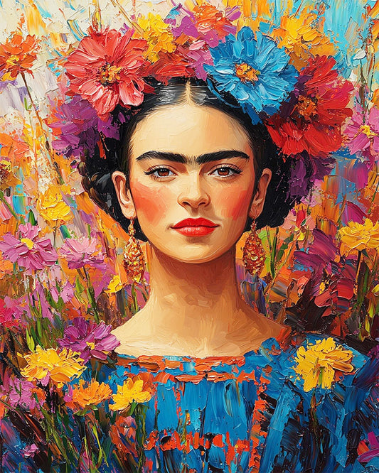 Frida Blütenzauber - Malen nach Zahlen