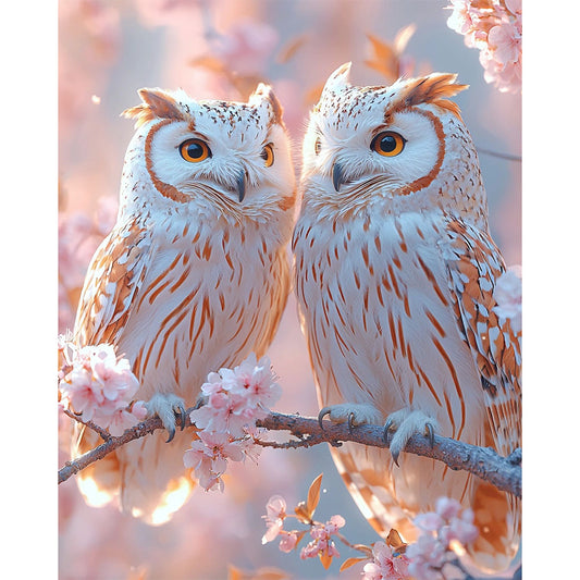 Romantischer-Frühling - Malen nach Zahlen