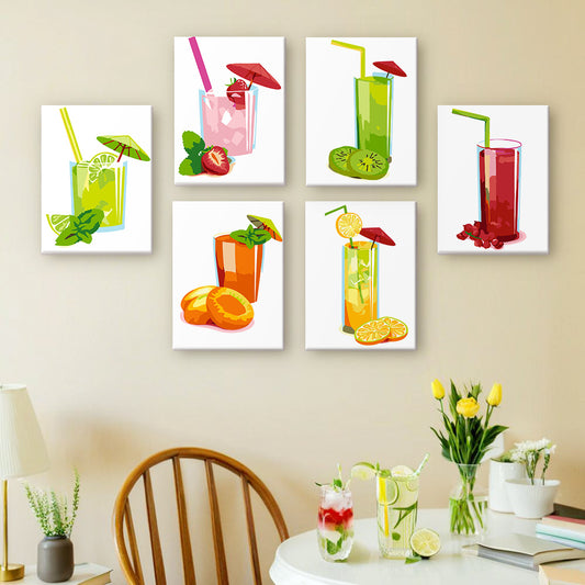 Saftige Impressionen-Malen-nach-Zahlen