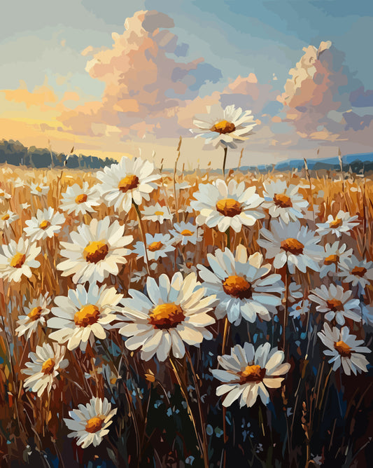 Strahlen-der-Natur - Malen nach Zahlen