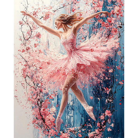 Tanz-der-Blüten - Malen nach Zahlen