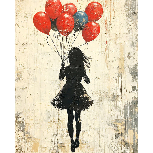 Träume in der Höhe - Malen nach Zahlen